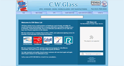 Desktop Screenshot of cwglass.co.uk
